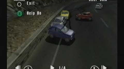 Burnout (GameCube) crash replay 2/4