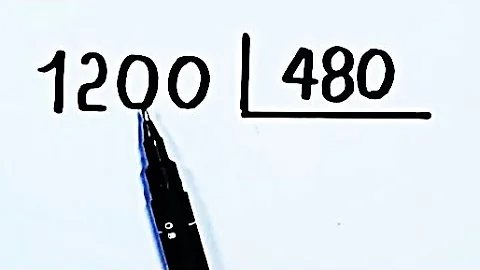 Quanto que é 480 dividido por 60?
