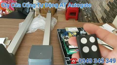 ✅Cung Cấp Motor Cổng Mở Tự Động Tay Đòn Đài Loan TMT Giá Rẻ