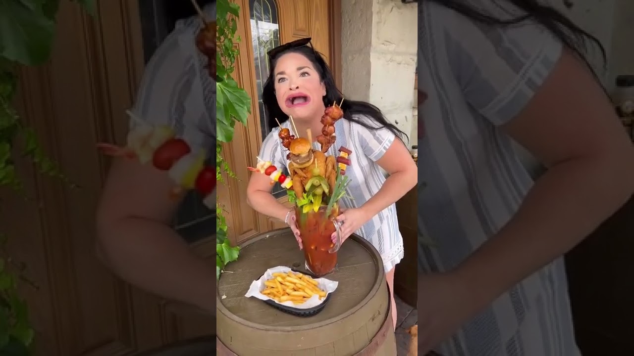 Largest Bloody Mary of all time?😱 YouTube