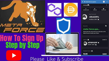 How to Signup Meta Force | Metaforce Joining Process | Polygon Matic | Meta Force Plan | Trustwallet