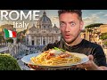 Rome food tour  first time trying traditional dishes in italy