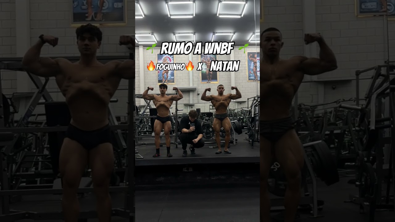 Foguinho vs Natan 💥 Quem Vai Dominar a WNBF?