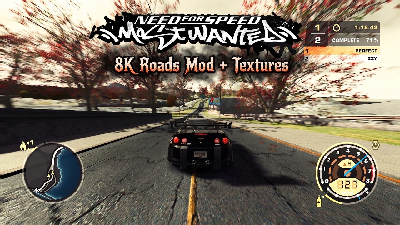 NFS Most Wanted - 8K Remastered Roads | Graphics Mod 2026 | Custom ...