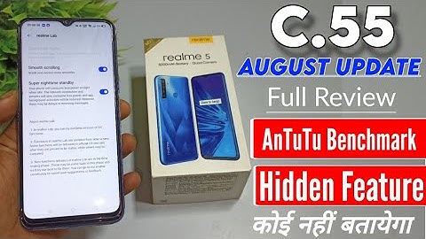 Realme 5/5s/5i August C.55 Update Review | Realme 5 C.55 Update | Smooth Scrolling, Hidden Feature