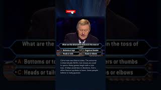 What Do You Call A Coin Toss Result? #quiz #millionaire #trivia #didyouknow #gameshow #tv #tvshow