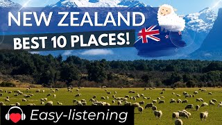 Top 10 2024 Must Visit Places in New Zealand 🇳🇿 Ultimate Travel Guide 🐏🌳🏔️⛵🍷