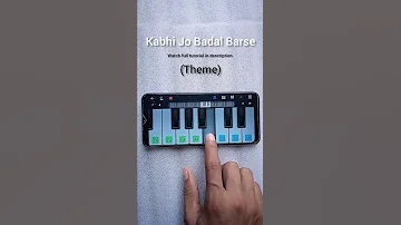 Kabhi Jo Baadal Barse Music Tune | sTyLisH Piano Tutorial
