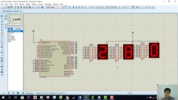 BÀI 2  Dùng vi điều khiển PIC 16F887 giao tiếp với 3 led 7 đoạn anode chung