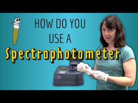 Video: De ce folosim blanc în spectrofotometru?