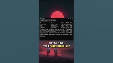 Update Windows Programs using ONE Command!