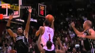2012 Derrick Rose vs LeBron James SuperFreak Game Highlights