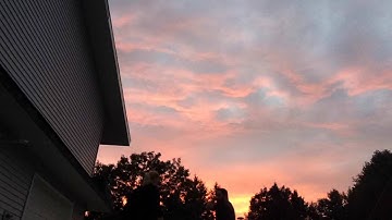AMAZING Pink Sky-  10 second SUNSET