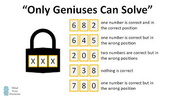 Can You Crack The Code? "Only Geniuses Can Solve"