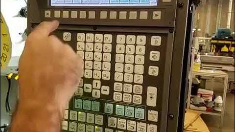 Fanuc Robodrill: Better way to edit and set as main program