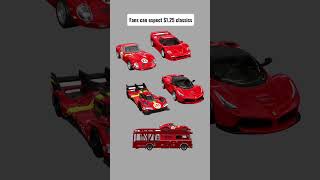 Ferrari Hot Wheels Fans, The Wait Is Over. 1.25 Ferraris Are Back