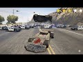 CRAZY GTA 5 Police Chases with the RAMP BUGGY