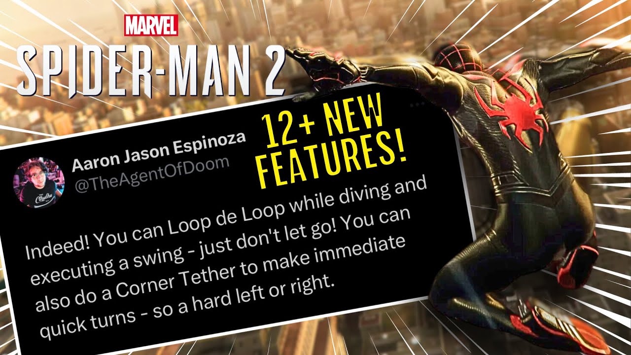 Marvel's Spider Man 2 - Every NEW Traversal Feature We Know So Far!