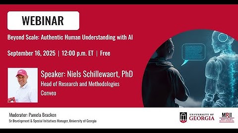 Beyond Scale: Authentic Human Understanding with AI