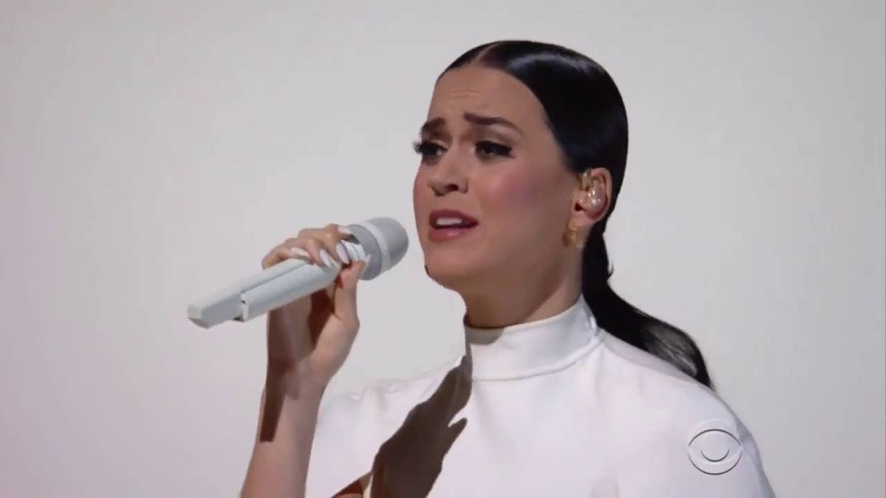 Katy Perry   By The Grace Of God Live Grammy 2015