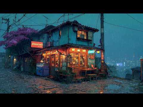 Rainy Japan Night 🌧️ Chill Lofi Beats for you to Stress Relief, Sleep Well, Healing ~ Lofi Vibes
