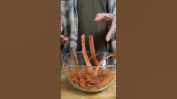 Zero waste veggie crisps #shorts