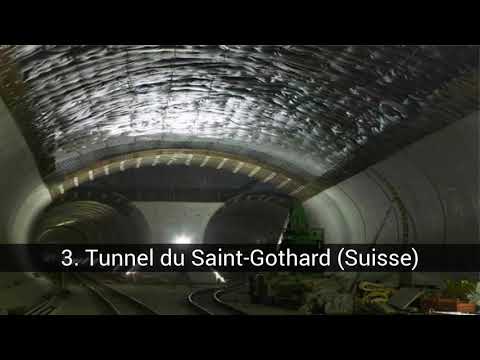 Vidéo: Les plus longs tunnels du monde. Le tunnel sous-marin le plus long du monde