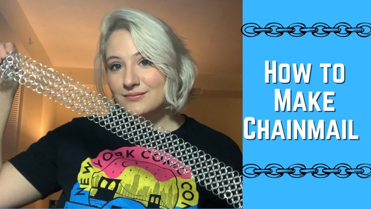 How To Make Chainmail- European 4 in 1 Chainmail - YouTube