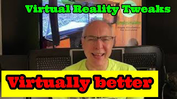 #26 VR Settings in your simulator