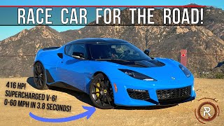 The 2021 Lotus Evora GT Is A Toyota Powered Race Car For The Street