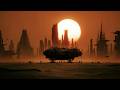 Cyberpunk Dystopian Ambient | The Outer Colony | Dark Sci-Fi Soundscape | Day &amp; Night Cycle [4K]