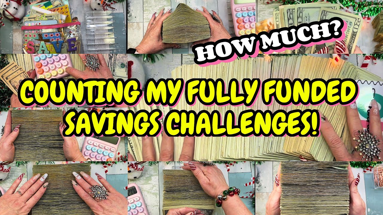 Подсчёт моих полностью накопленных сбережений! Сколько я сэкономила? Я была поражена! 🤑💰 Планиров...