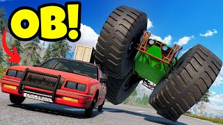 I Joined the WEIRD CAR Meet & It was a DISASTER in BeamNG Drive Mods!