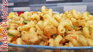 Bbq Chicken Tikkah Pasta - Nidas Cuisine - Kids Snack - Ramadan Special Recipe