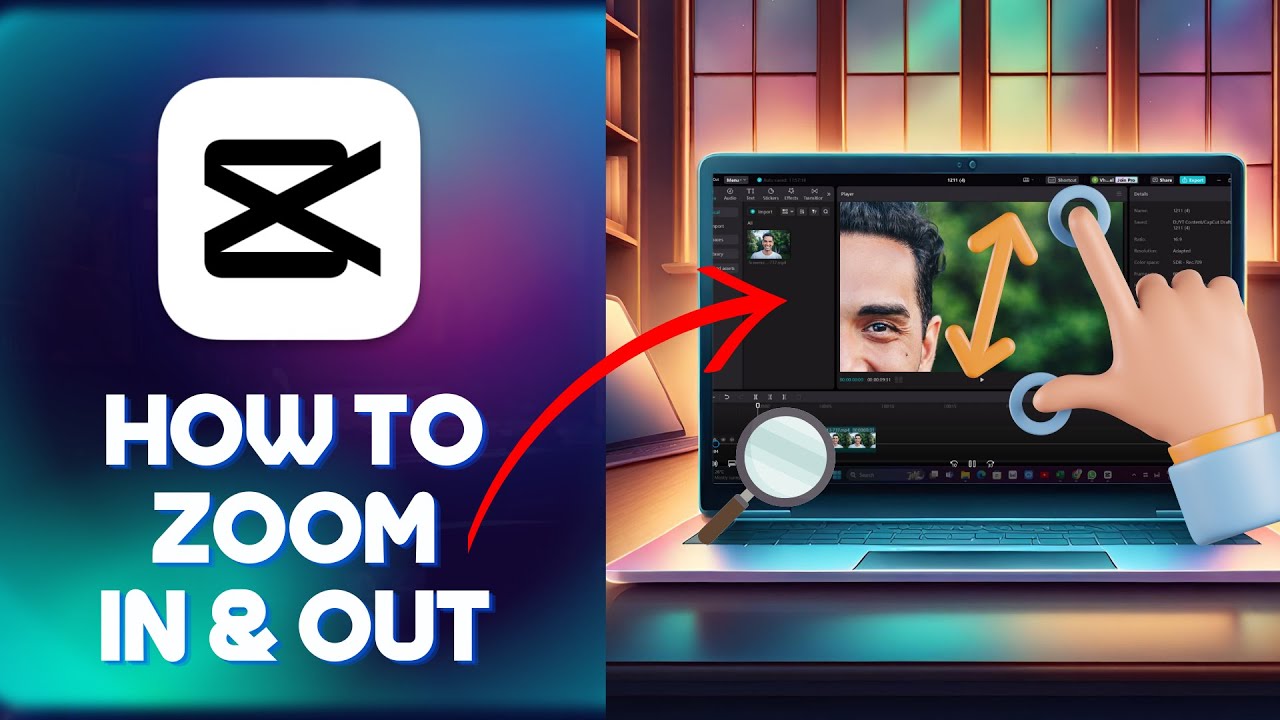 🔎 How To Zoom In And Out In Capcut Pc (2024 Tutorial) - YouTube
