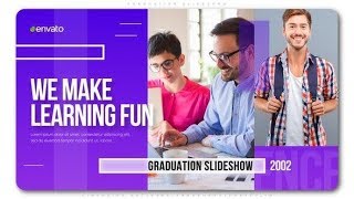 After Effects Template: Graduation Slideshow