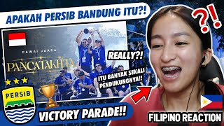Download lagu PARADE PERSIB BANDUNG SUDAH RAMAI‼️ TIM SEPAKBOLA TERBAIK DI INDONESIA⁉️ | FILIPINO REACTION 🇵🇭