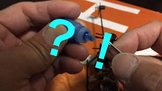 ラジコンヘリ　K100 修理