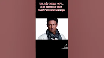 Fernando COLUNGA cumpleaños