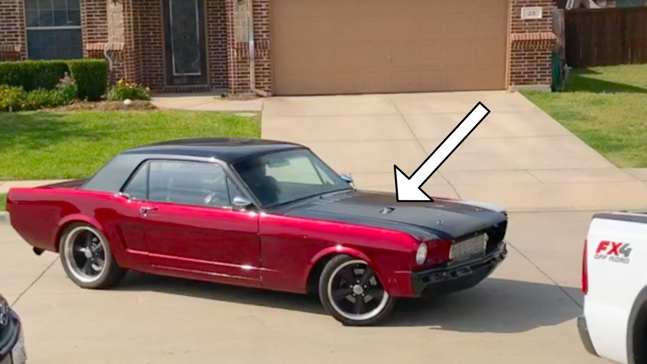 Hole in Hood for Big Turbo YouTube