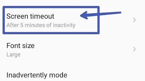 infinix smart 5 increase screen timeout, how to increase screen timeout infinix smart 5 phone