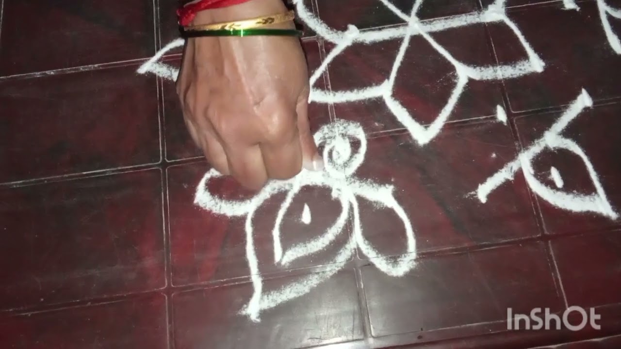 Easy rangoli 