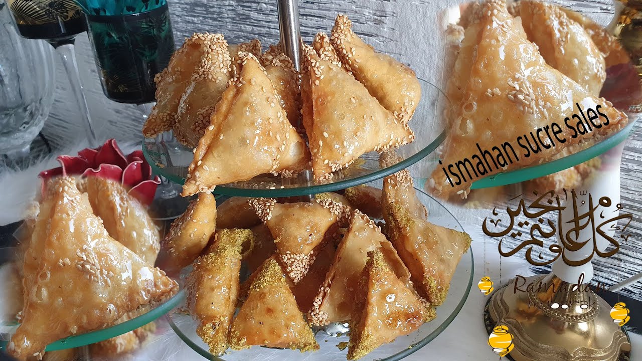 صامصة مورقة رائعة لرمضان🌙🌙pour ramadan samsa