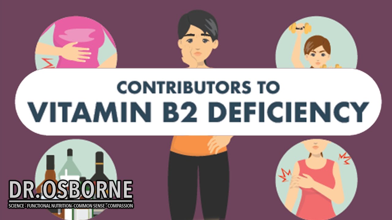 Six common reasons why your Vitamin B2 levels are low! YouTube
