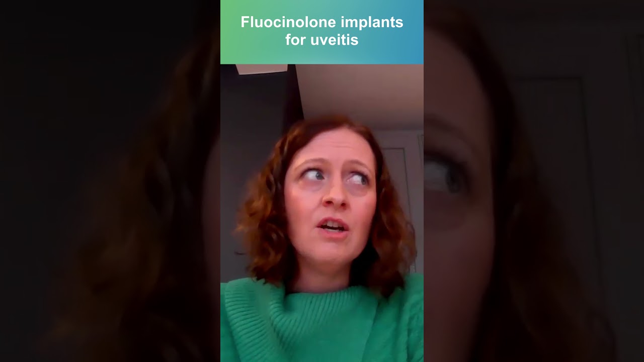 Имплантаты флуоцинолона для лечения увеита 