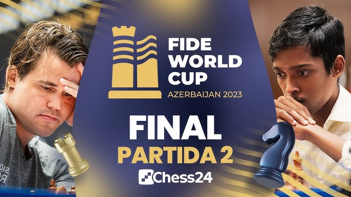 Copa do Mundo de Xadrez 2023 - Rodada 2.2 / BRASIL com SUPI e FIER