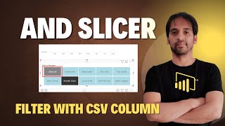 Filter by Comma-Separated Values with AND Slicer Logic |DAX TREATAS