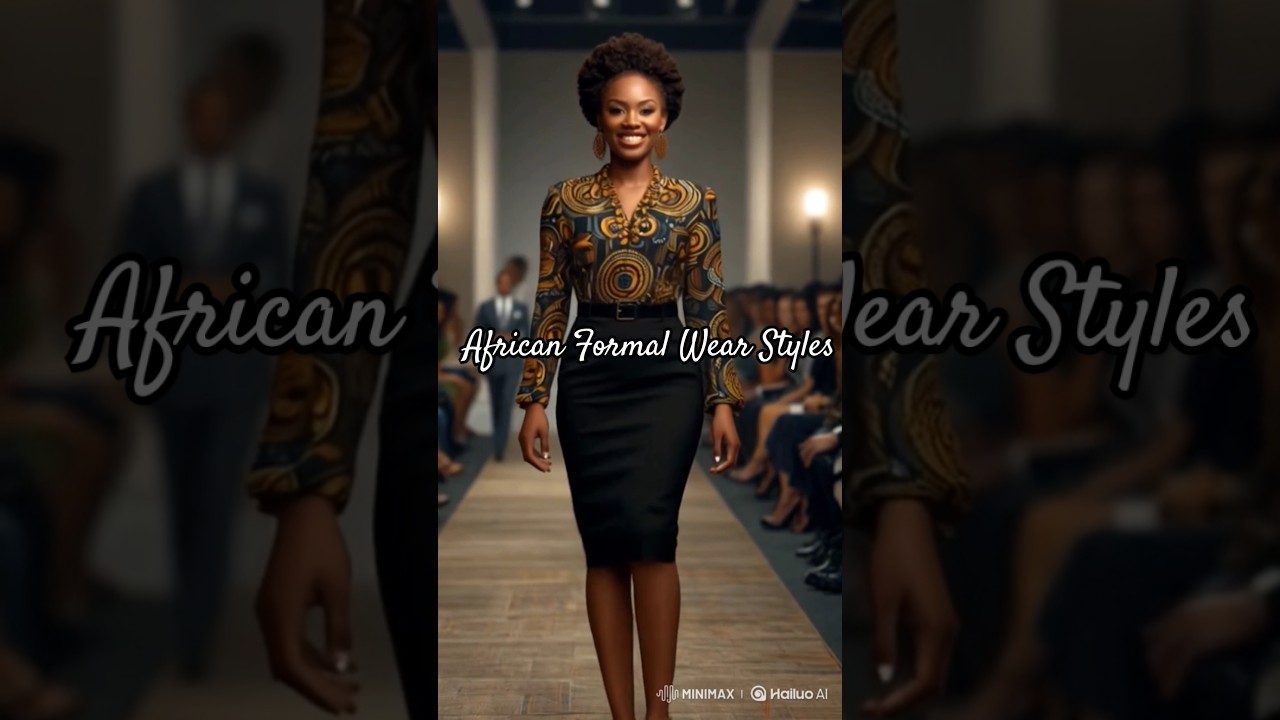 Explore African formal office wear  