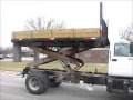 1998 GMC C6500 dump scissor lift body truck for sale   sold at auction March 28, 2013