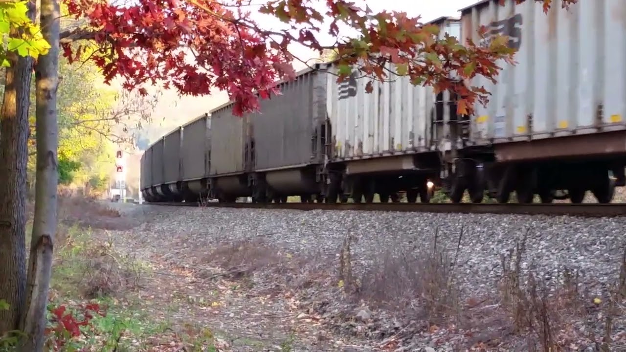 RDMVTL 17,652 ~ 10 22 2015 3 {MY BIKE PATH} w/MAX : NSRR] WB [DL&W DEPOT] @ CORNING , NY